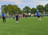 Laatste training S.K.N.W.K. JO9-1 van seizoen 2022-2023 (partijtje tegen de ouders) (66/178)